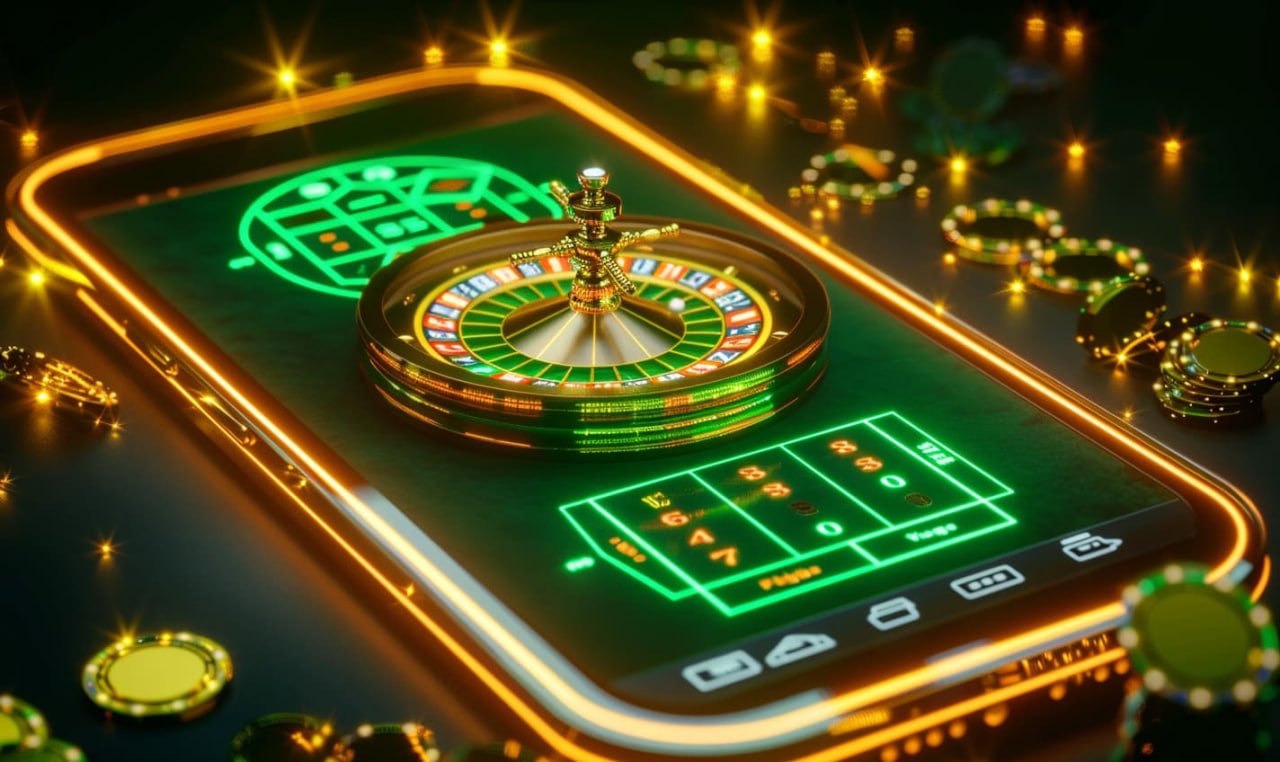 Tampilan pasang taruhan olahraga sportsbook di platform jokerplay dengan tema neon keren